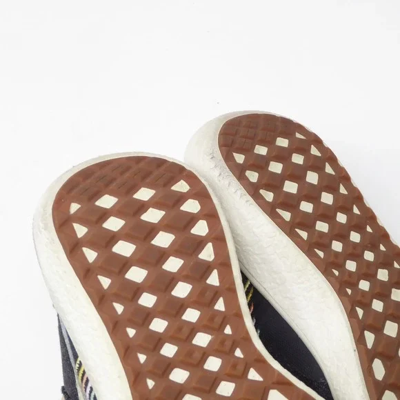 Vans Womens Ultrarange Exo SE Denim Rainbow Lace Up Sneakers Size 7.5 Blue - Picture 6 of 9